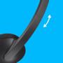 LOGITECH H340 USB COMPUTER HEADSET BLACK . ACCS (981-000475)