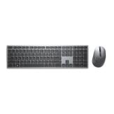 DELL Premier Wireless Keyboard and Mouse KM7321W - tastatur- og mussett - QWERTY - US International - titangrå (KM7321WGY-INT)