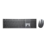 DELL Premier Wireless Keyboard and Mouse KM7321W - tastatur- og mussett - QWERTY - US International - titangrå