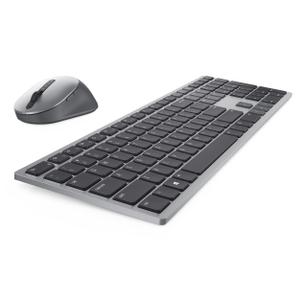 DELL Premier Wireless Keyboard and Mouse KM7321W - Tastatur & Mus sæt - Universal - Grå (KM7321WGY-INT)