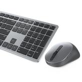 DELL Premier Wireless Keyboard and Mouse KM7321W - tastatur- og mussett - QWERTY - US International - titangrå (KM7321WGY-INT)