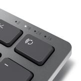 DELL Premier Wireless Keyboard and Mouse KM7321W - tastatur- og mussett - QWERTY - US International - titangrå (KM7321WGY-INT)