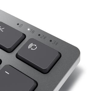 DELL Premier Wireless Keyboard and Mouse KM7321W - Tastatur & Mus sæt - Universal - Grå (KM7321WGY-INT)