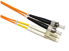 LinkIT fibersnor OM1 LC/ST 3m Duplex | MM | LSZH