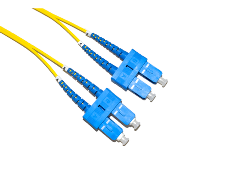 LinkIT fibersnor OS2 SC/SC 0.5m Duplex , SM , LSZH , Yellow (FPD92SUSU-005)