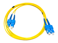 LinkIT fibersnor OS2 SC/SC 0.5m Duplex , SM , LSZH , Yellow (FPD92SUSU-005)