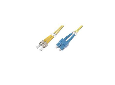 OEM fibersnor OS2 ST/SC 1m Duplex | SM | LSZH | Yellow (ILWL D9-C-010)