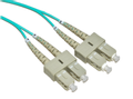 LinkIT Fibersnor OM3 SC/SC Aqua  50,0m MM | Duplex | 50/125 | LSZH | Aqua