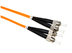 LinkIT fibersnor OM1 ST/ST 0.5m Duplex , MM , LSZH