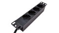 LinkIT 10" Strømskinne 4xCEE 7/4 2m CEE 7/7 | 16A (LI-PDU10X4)