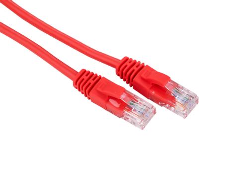LinkIT Patch U/UTP Cat5e rød 3m AWG 26/7 , PVC (UTP-5ER-030)