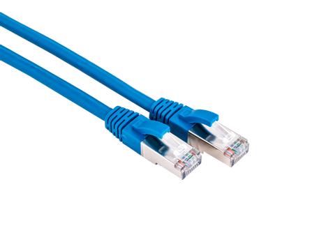 LinkIT S/FTP Patch Cat6 blå 0.25m AWG 24/7 , LSZH (STP-6BHF-0025)