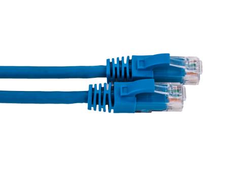 LinkIT Patch U/UTP Cat6 blå 0.3m AWG 24/7 , LSZH (UTP-6HB-003)