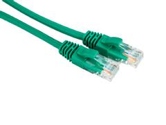 LinkIT U/UTP Patch Cat.5e grønn  1 m PVC AWG 26 Snagless