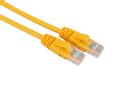 LinkIT U/UTP Patch Cat.5e gul  0,5m PVC AWG 26 Snagless