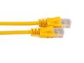 LinkIT U/UTP Patch Cat.5e gul  1 m PVC AWG 26 Snagless (UTP-5EY-010)