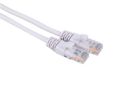 LinkIT U/UTP Patch Cat.5e hvit  0,5m PVC AWG 26 Snagless (UTP-5EH-005)