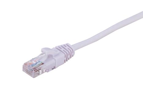 LinkIT Patch U/UTP Cat5e hvit 0.5m AWG 26/7 | PVC (UTP-5EH-005)