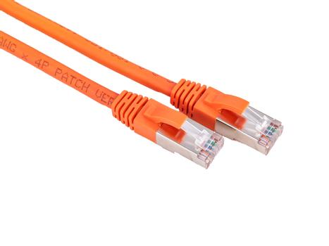 METO S/FTP Patch Cat.6a oransje 25m AWG 26/7 | LSZH | Snagless (APC-250MB-OR)