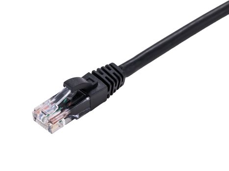 LinkIT Nätverkskabel Cat6 svart 2m RJ-45, U/UTP, upp till 1 GB/s, 250MHz (UTP-6HS-020)