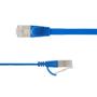LinkIT Flat U/FTP Cat6a blå 2m AWG 32/7 , PVC , 1,85x6mm (STP-FL6A-00200-BL)