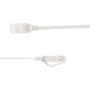 LinkIT Flat U/UTP Cat6ahvit 4m AWG  34/7 , PVC , 1x4mm (UTP-FL6A-00400-WH)