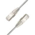 SlimPatch F/UTP Cat6a grå 0.2m AWG 28/1 , LSZH , 4.7mm
