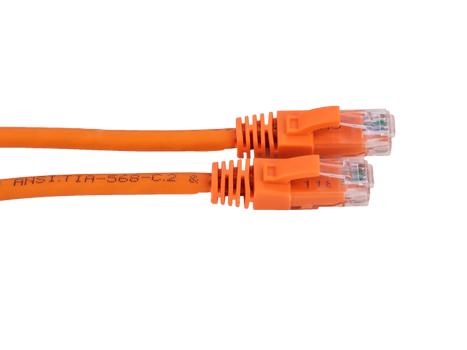 LinkIT Patch U/UTP Cat6 orange 0.5m AWG 24/7 , LSZH (UTP-6HO-005)