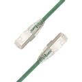 SlimPatch F/UTP Cat6a grønn 0.2m AWG 28/1 , LSZH , 4.7mm