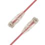 LinkIT SlimPatch U/UTP Cat6a rød 1m AWG 28/7 | LSZH | 3,6mm (SUTPC6A-0100M-RD)