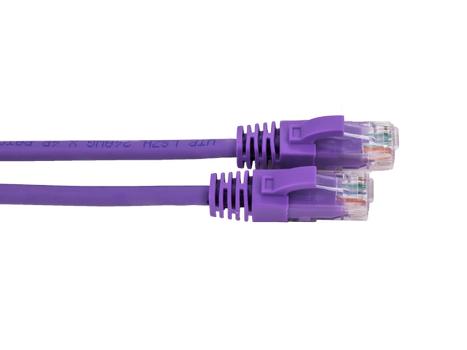 LinkIT Patch U/UTP Cat6 lilla 0.5m AWG 24/7 , LSZH (UTP-6HL-005)