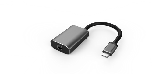 LinkIT USB C til Mini Displayport Alu (CAUSBCMDP)