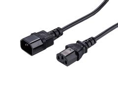 LinkIT Power Cable C13/C14 Black 1.5m PVC | 3 x 1.00 mm²