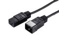 LinkIT strømkabel C19/C20 svart 5m 3 x 1,5 mm² | LSZH