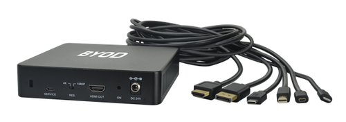 STOLTZEN BYOD Presentation Switcher 5 in USB-C, MiniDP, DP, HDMI, MicroHDMI (BYOD_5)