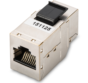 LinkIT Keystone RJ45-skjøt Cat.6A STP For keystone panel , hun/hun (LI-KSSPT-6A)