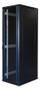 LinkIT Gulvskap 42U 600x 800mm (BxD) Glassdør foran, perforert bakdø