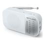 MUSE M-025 RW Radio Portable FM/AM White