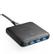 ANKER PowerPort Atom III Slim 45W USB-C x1, 20W 3 x USB-A, Black Fabric