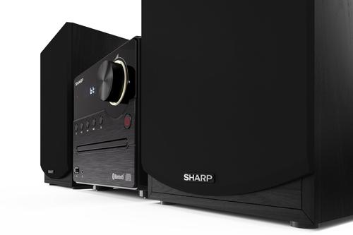 SHARP FM Hi-Fi Micro System Black (XL-B512(BK))