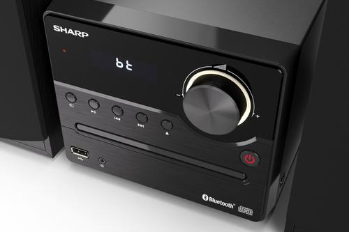 SHARP FM Hi-Fi Micro System Black (XL-B512(BK))