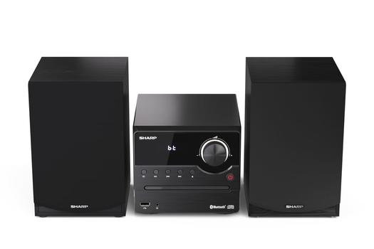 SHARP FM Hi-Fi Micro System Black (XL-B512(BK))