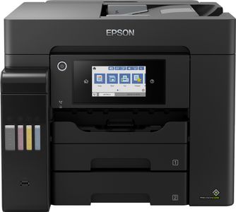 EPSON EcoTank ET-5850 All in One Blækprinter Multifunktion med Fax - Farve - Blæk (C11CJ29401)