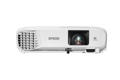 EPSON n EB-W49 - 3LCD projector - portable - 3800 lumens (white) - 3800 lumens (colour) - WXGA (1280 x 800) - 16:10 - LAN - white (V11H983040)