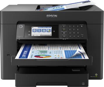 EPSON WorkForce WF-7840DTW Blækprinter Multifunktion med Fax - Farve - Blæk (C11CH67402)