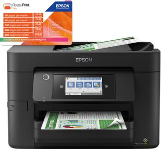 EPSON WorkForce Pro WF-4825DWF All in One Blækprinter Multifunktion med Fax - Farve - Blæk (C11CJ06404)