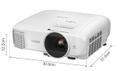 EPSON EH-TW5700 Projector 3LCD 1080P 2700lm (V11HA12040)