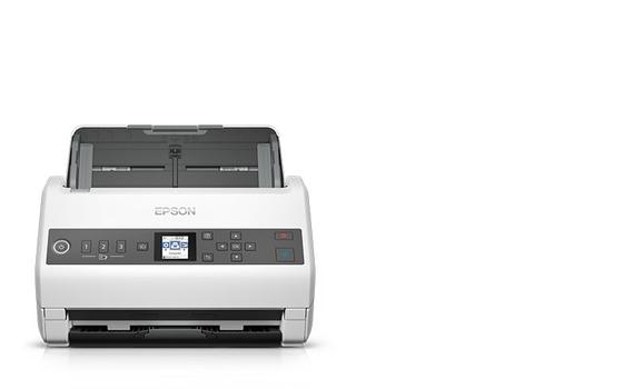 Epson WorkForce DS-730N - dokumentskanner - stasjonær - USB 2.0, Gigabit LAN (B11B259401)