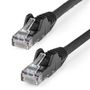 STARTECH StarTech.com 10m LSZH CAT6 Ethernet Cable, 10 Gigabit Snagless RJ45 100W PoE Network Patch Cord with Strain Relief, CAT 6 10GbE UTP, Black, Individually Tested/ ETL,  Low Smoke Zero Halogen - Category 6 (N6LPATCH10MBK)