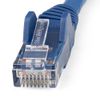 STARTECH 50CM LSZH CAT6 ETHERNET CABLE - SNAGLESS UTP PATCH CORD BLUE CABL (N6LPATCH50CMBL)